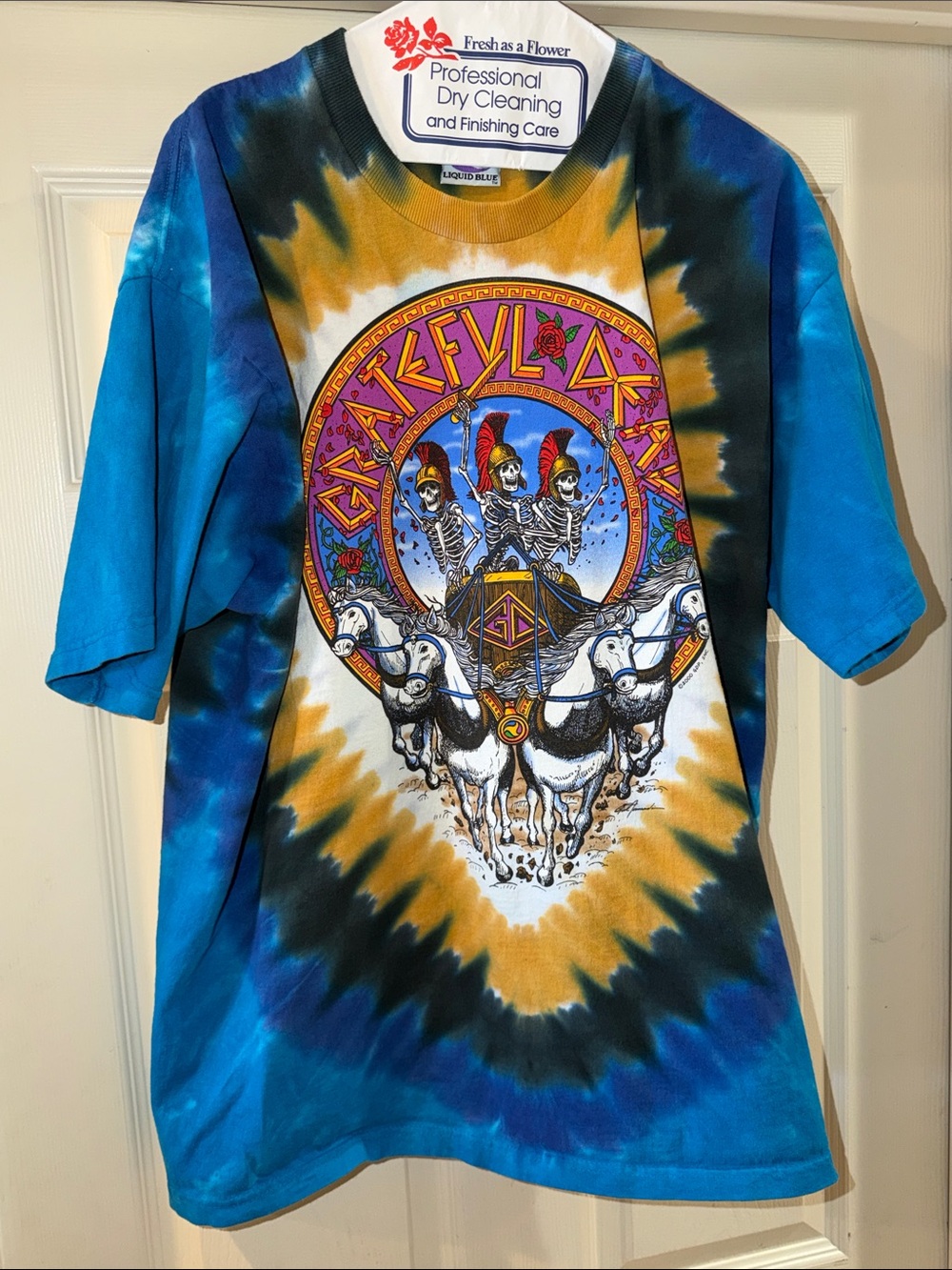 Amazing 🪄 Grateful Dead Tie-Dye tee from Los Angeles Coliseum show